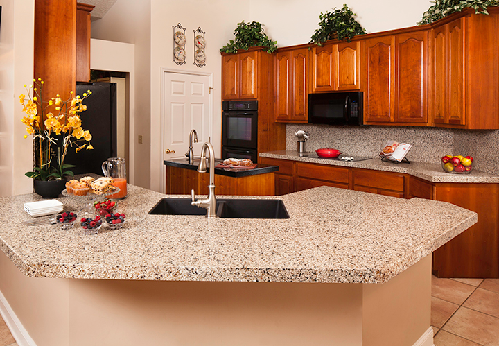 Granite overlay kitchen refresh